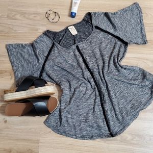 Faded glory gray tunic